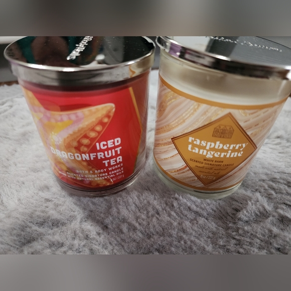 Bath and Body Bundle of 2 Single Wick Candles - Picture 1 of 3